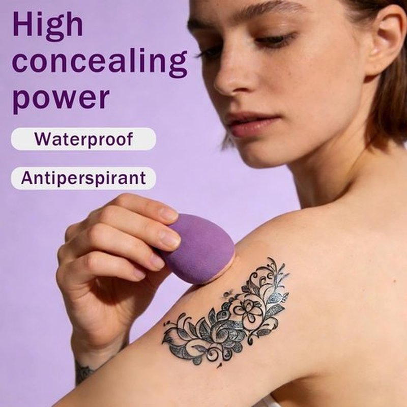 Nature Waterproof Concealer Body Foundation - Full-Body Beauty Treatment & Scar Covering - 3.5 oz
