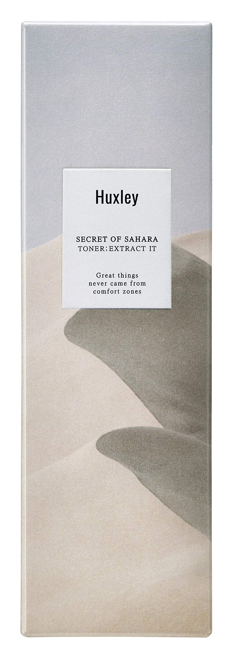Huxley Secret of Sahara Toner: Extract It – pH-Balanced Hydrating Korean Toner, Watery Toning Water for Skin Prep After Cleansing, Lightweight Daily AM/PM Use | 120 mL / 4.06 fl. oz.