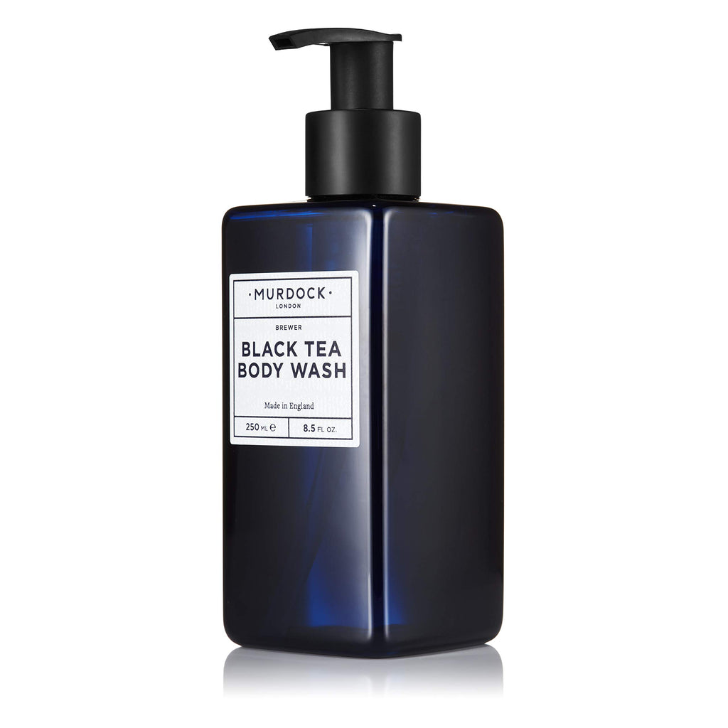 Murdock London Black Tea Natural Body Wash – Refreshing & Hydrating Tea Tree Body Wash – Non-Drying, Gentle Bath & Shower Gels – 250ml