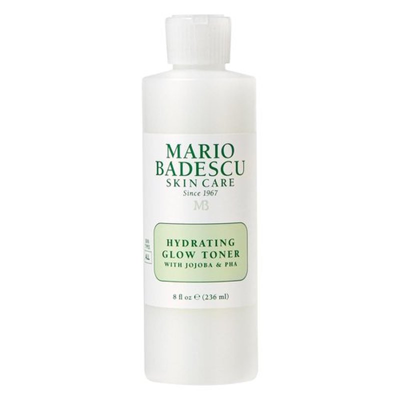 Mario Badescu Hydrating Glow Toner - Jojoba & PHA Formula for Bright, Nourished Skin | Facial Toner with Cooling Sensation