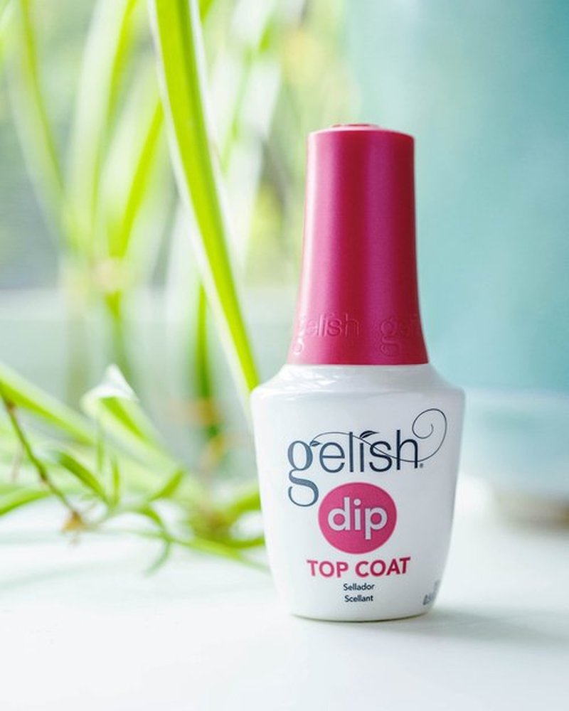 Gelish Dip Basix Kit – Prep, Base Coat, Activator, Top Coat & Brush Restorer – Easy, Odor-Free, No UV or LED Lamp Required for Long-Lasting, Salon-Quality Dip Powder Nails at Home.