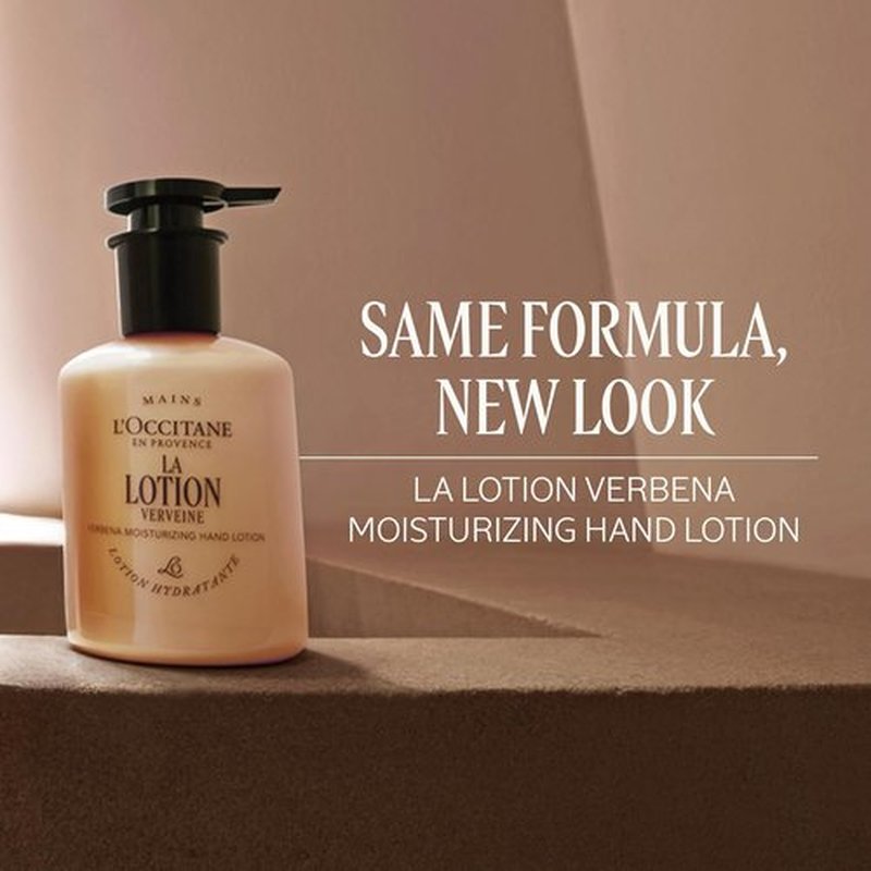 L'OCCITANE Fast Absorbing Hand & Body Cream - Shea Butter & Verbena Citrus for Intensive Moisturization