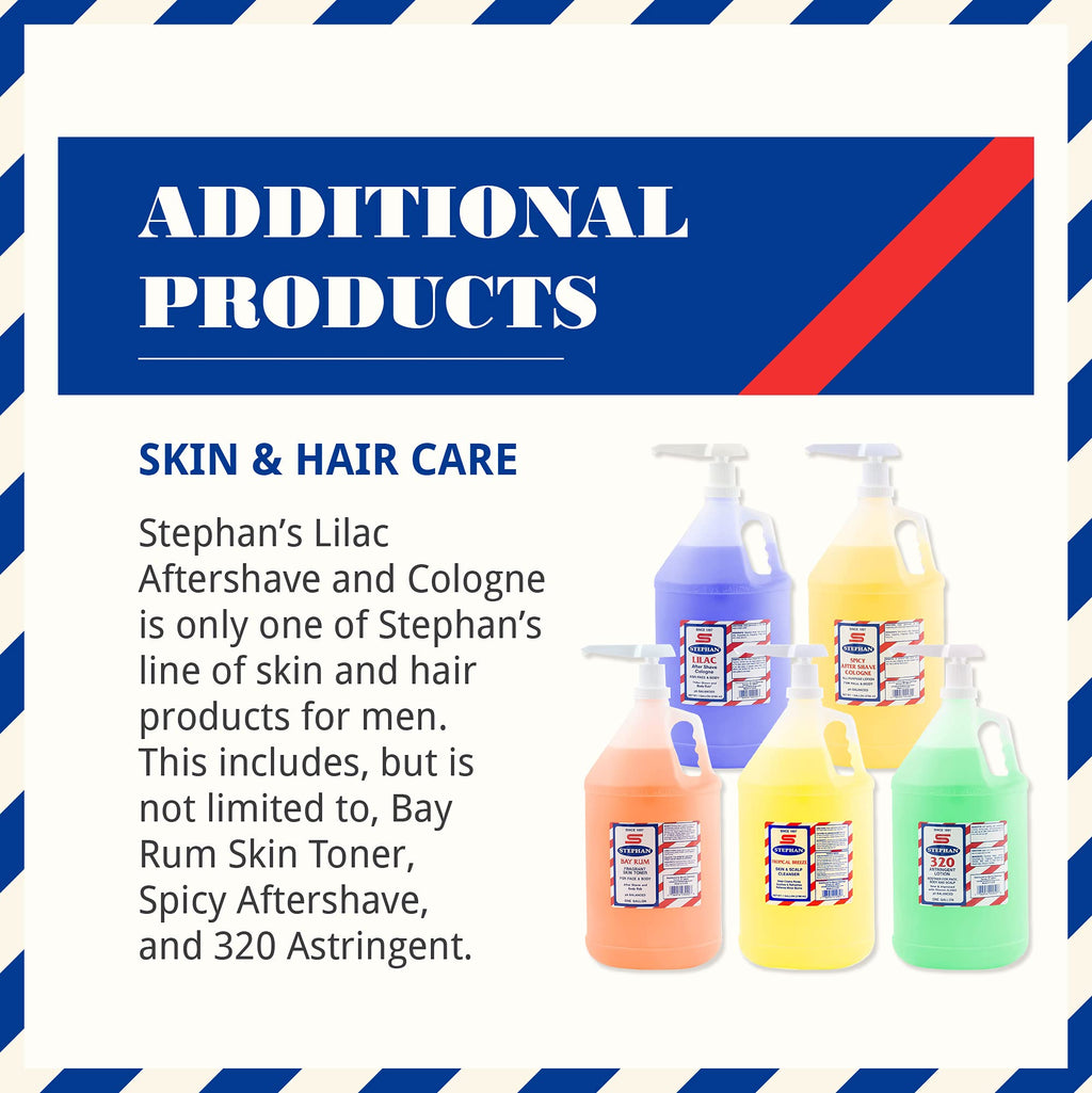 STEPHAN® Lilac After Shave (Gallon), Pump is not included with gallon