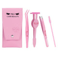 Lash Applicator Tool DIY Eyelash Extension Tweezers Kit Eyelash Applicator Tool (3 pcs)