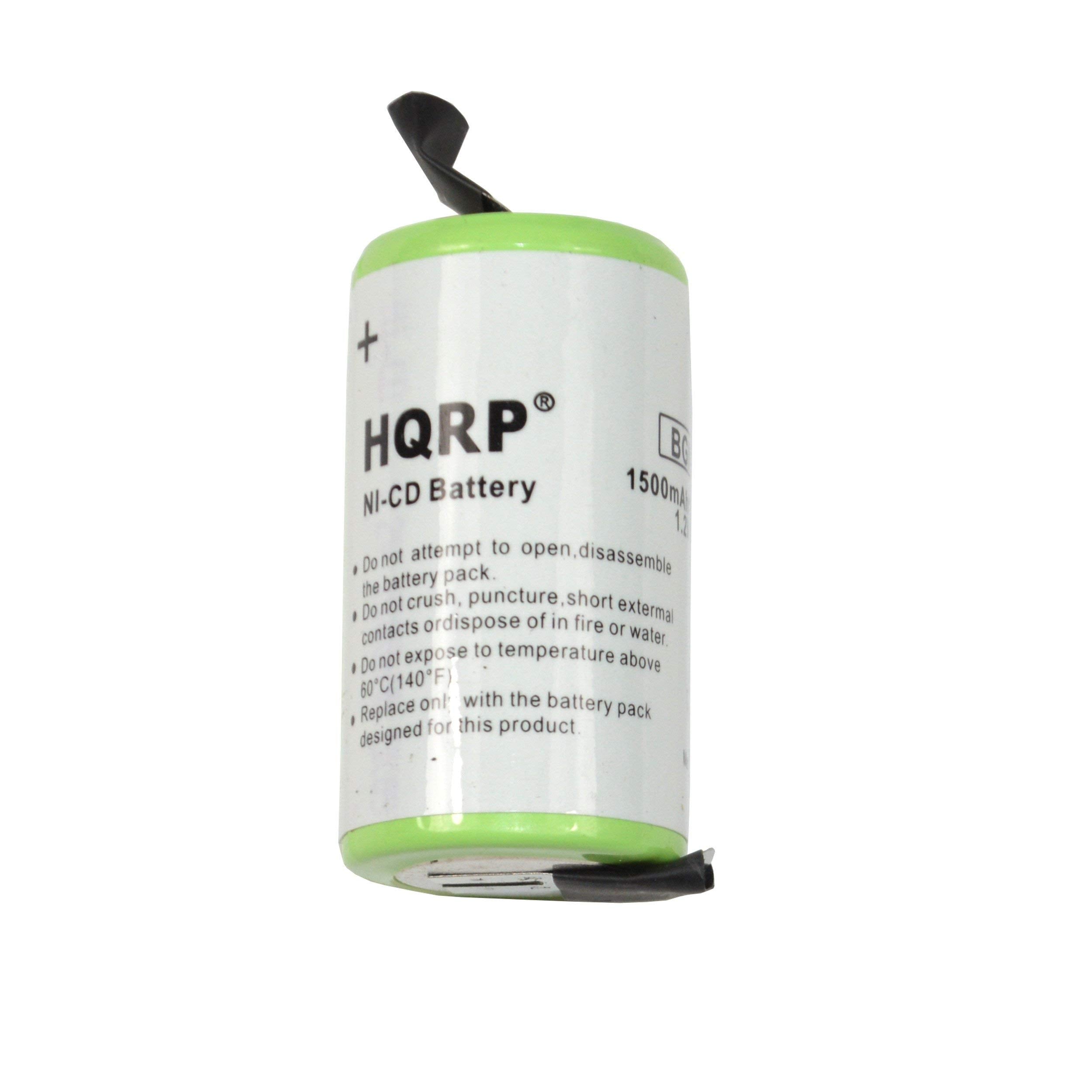 HQRP 10-Pack Battery Compatible with Wahl 00745-302 745-302 9877 9879 8900 8061 7070 7353 7045 7030 7037 7355 5-Star Shaver Trimmer