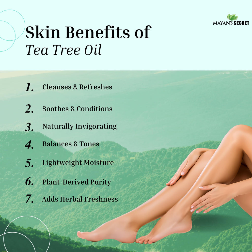 Tea Tree Essential Oil - 100% Pure and Natural Australian Melaleuca Huge 4 oz Glass Bottle