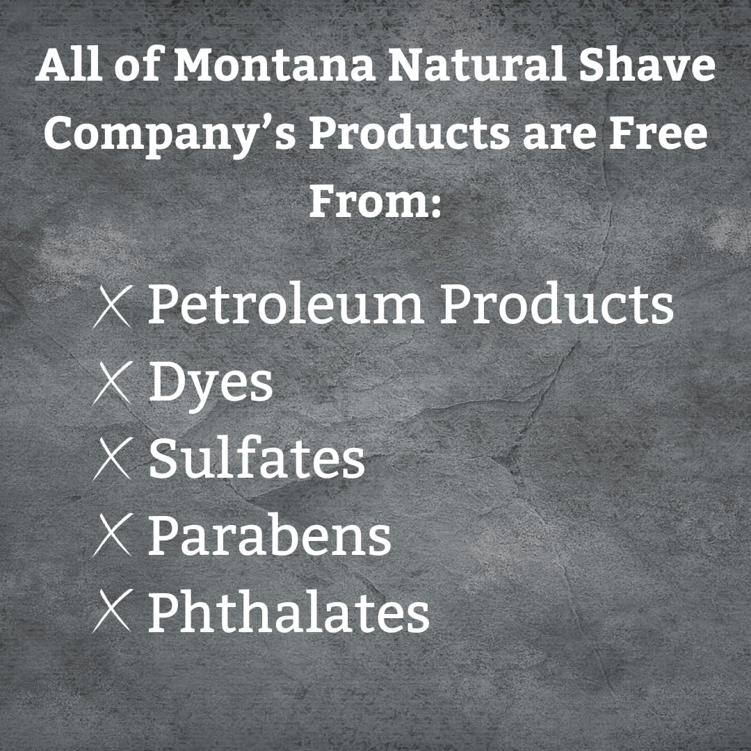 MNSC Unscented Artisan Small Batch Shave Soap for a Naturally Better Shave - Smooth Shave, Hypoallergenic, Prevent Nicks, Cuts, and Razor Burn, Handcrafted in USA, All-Natural, Plant-Derived.