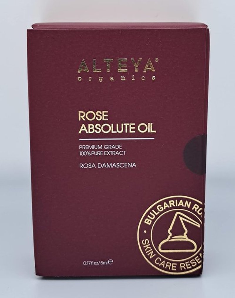 Alteya Organics Bulgarian Rose Absolute Oil - Pure Rosa Damascena Extract | 5ml