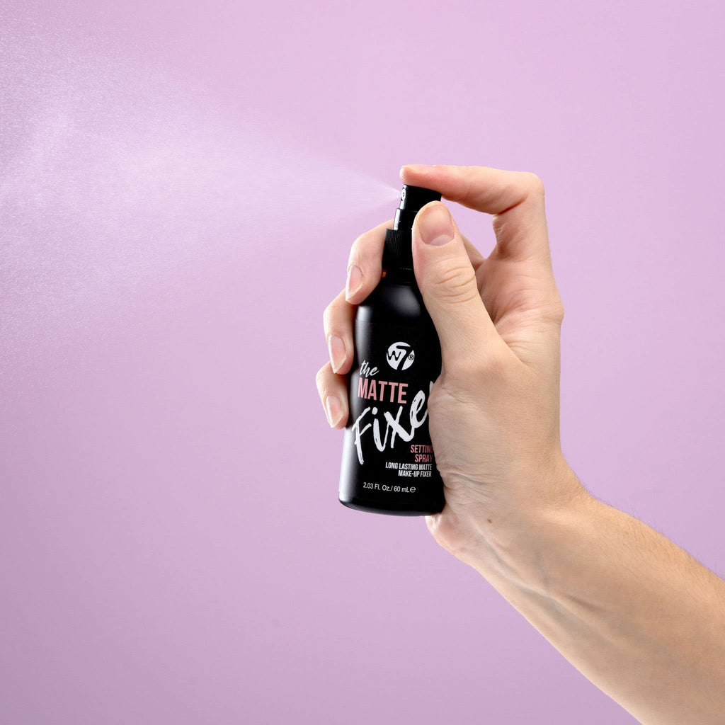 W7 The Fixer Makeup Setting Spray - Matte Finish - Long-Lasting, Ultra-Fine Formula - Cruelty Free and Vegan