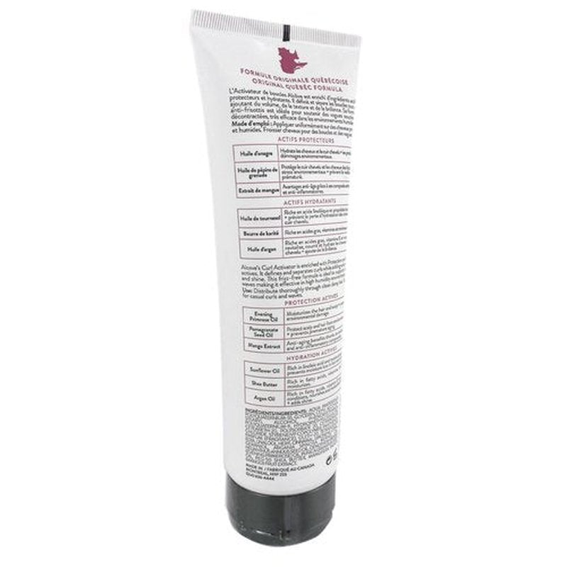 Alcôve - Curl Activator for Curly Hair - Argan Oil, Pomegranate Seed & Mango Extract - Defining Cream for Wavy Hair - Anti Frizz - Moisturizing - Effective in High Humidity - 250ml