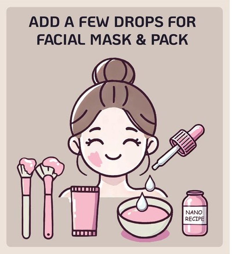Korean Low Molecular Hyaluronic Acid Just Add A Few Drops DIY Cosmetic Skin Care Ingredient Hydrating Moisturizing Wrinkle Plumping Serum 30ml