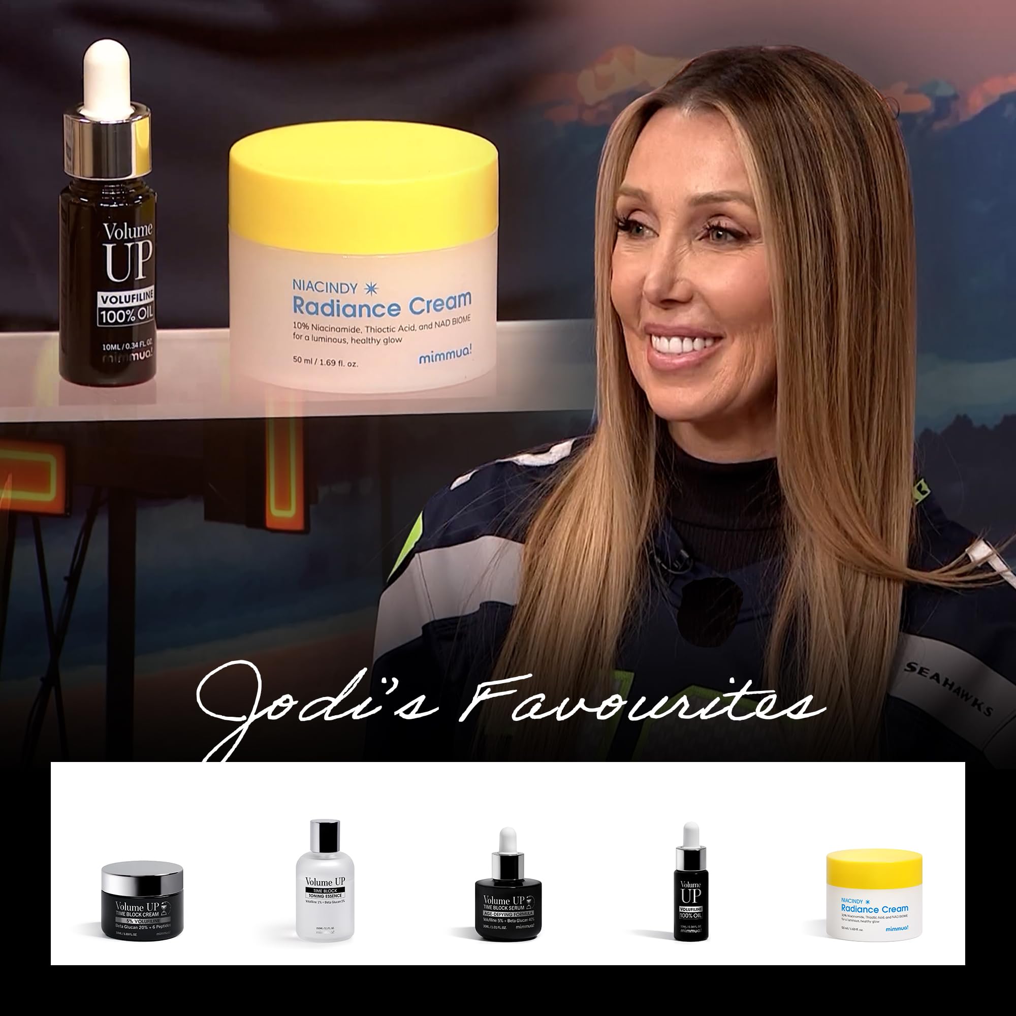 mimmua! Volume UP Toning Essence & Serum & Cream for Skin Volume | Volufiline, Beta Glucan, Peptides | Botox in a Bottle | Plumps Skin by Stimulating Fat Cells | Anti-Aging Topical Filler