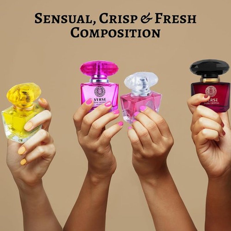 NovoGlow Mini Fragrance Set for Women - Refreshing Floral, Fruity & Woody Scents | Perfect EDP Gift for Birthdays & Anniversaries