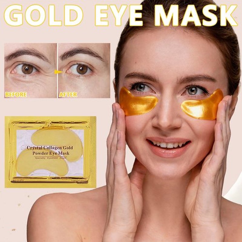 TIRDET 40 Pairs Lip Mask & Eye Mask, 24K Gold Gel Crystal Collagen Under Eye Patches for Puffy Eyes, Bachelorette Party Favors, Bridesmaid Gifts, Galentines Day Gifts, Bulk Mothers Day Gifts for Women