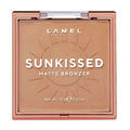 LAMEL Sunkissed Matte Bronzer Face Powder - Long-Lasting, Non-Greasy Organic Formula - Natural Tan - 0.35oz