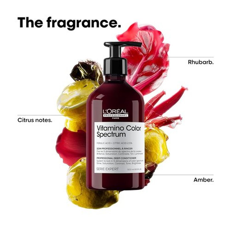 L'Oréal Professionnel Paris Vitamino Color Deep Conditioner - Maintains Vibrancy & Shine, Strengthens Hair