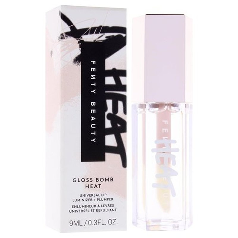 Fenty Beauty Gloss Bomb Heat | Universal Lip Luminizer & Plumper - 07 Glass Slipper Heat - 0.3 oz