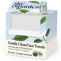 Sky Organics - Gentle Clean Face Towels (2-Pack) - 100 XL Single-Use Face Wipes - Ultra Soft & Dual Textured - Disposable Towel - Makeup Remover Wipes - Cruelty Free - Skin Care Tools - Self Care