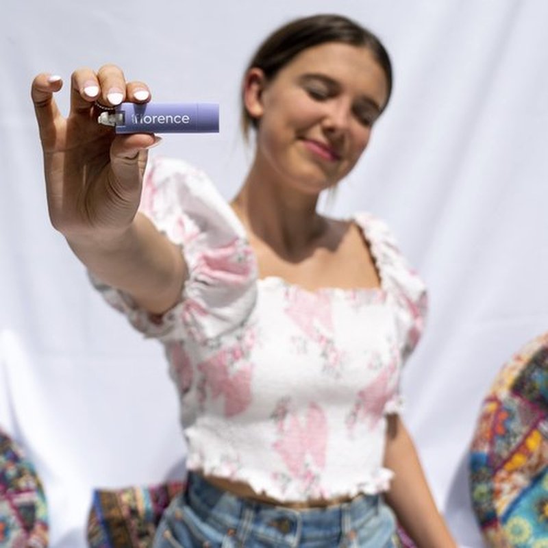 florence by mills Oh Whale! Lip Balm, Clear, 0.15 oz/ 4.5g
