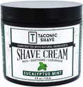 Taconic Eucalyptus Mint Concentrated Shaving Cream, Rich Lather, 4 oz