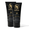 Black Girl Sunscreen SPF 30 for Face & Body - Moisturizing Skin Protection, SPF 30, Sun Lotion for Women & Men, Ultra Sheer, Travel Size, No White Cast for Melanin Rich Skin - 2 fl oz, 2 Pack