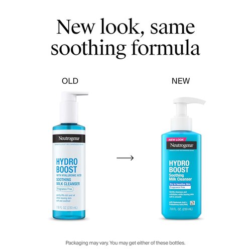 Neutrogena Hydro Boost Face Wash - Fragrance-Free Hydrating Cleanser with Hyaluronic Acid | 7.8 Fl Oz