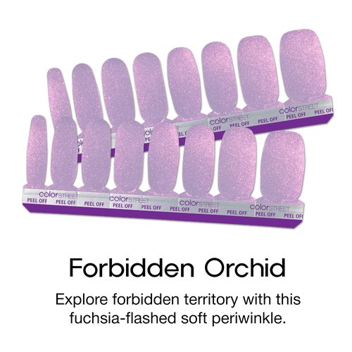 Color Street Forbidden Orchid Nail Strips