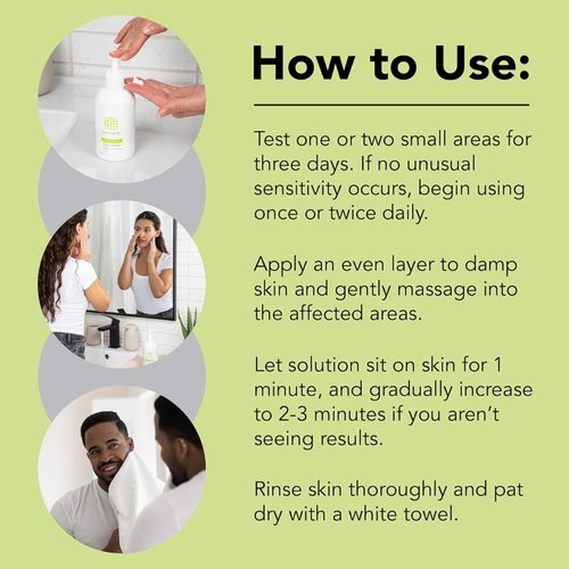 Humane Benzoyl Peroxide Face Wash - 5% Acne Treatment for Skin, Back & Body - 8 Fl Oz - Dermatologist-Tested, Cruelty-Free Cleanser