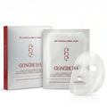 GONGHUHA Red Ginseng Bio Cellulose Face Mask - Deep Hydrating Sheet Mask with Honeysuckle & Cica - Soothing Korean Skincare for Glowing Skin - 5 Count Box