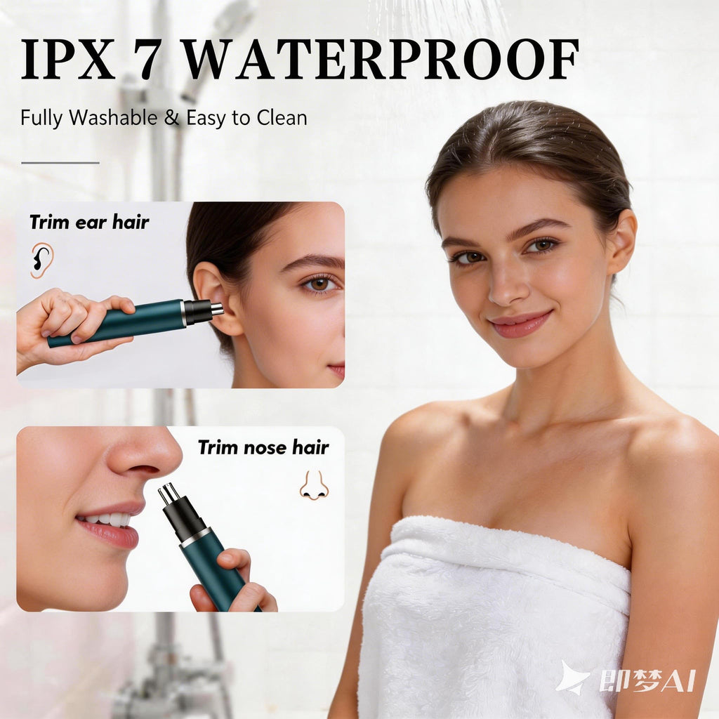 VNTGSHAVER Ear and Nose Hair Trimmer for Women & Men