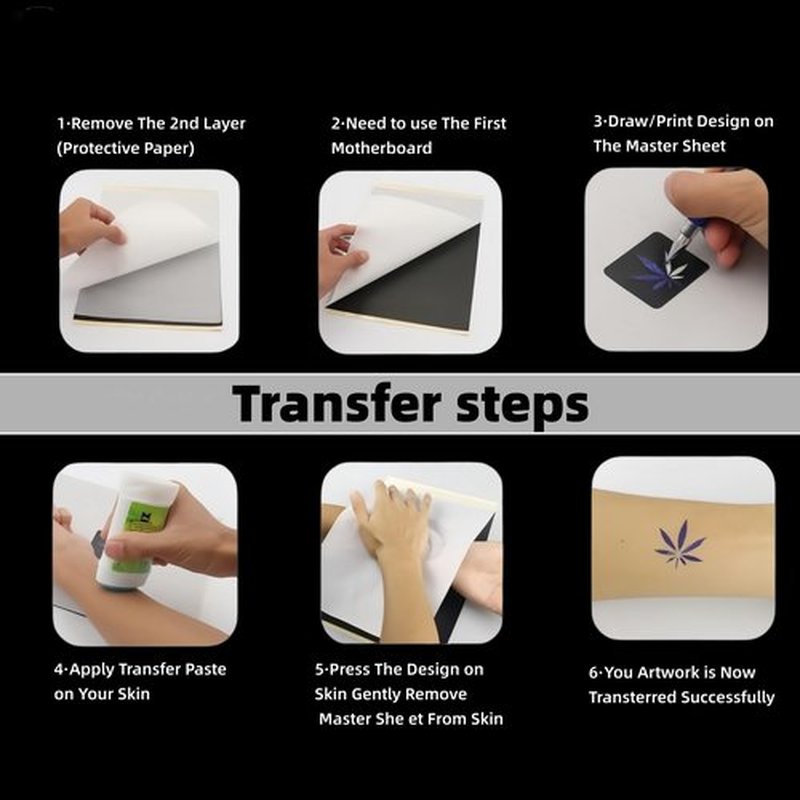 3mm Tattoo Practice Skin, 12x8 inch Double-Sided Thickened Blank Eyebrow Tattoo Fake Skin, Blank practice skin is ideal for beginners and tattoo artists