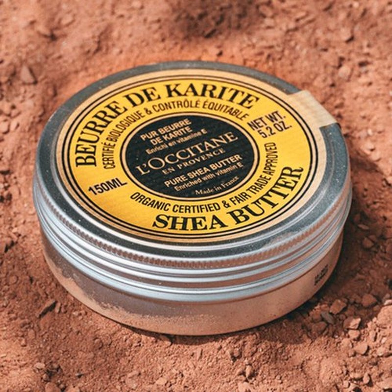 L’Occitane Organic Shea Butter Balm - Multi-Use Moisturizer with Vitamin E for Dry Skin & Hair