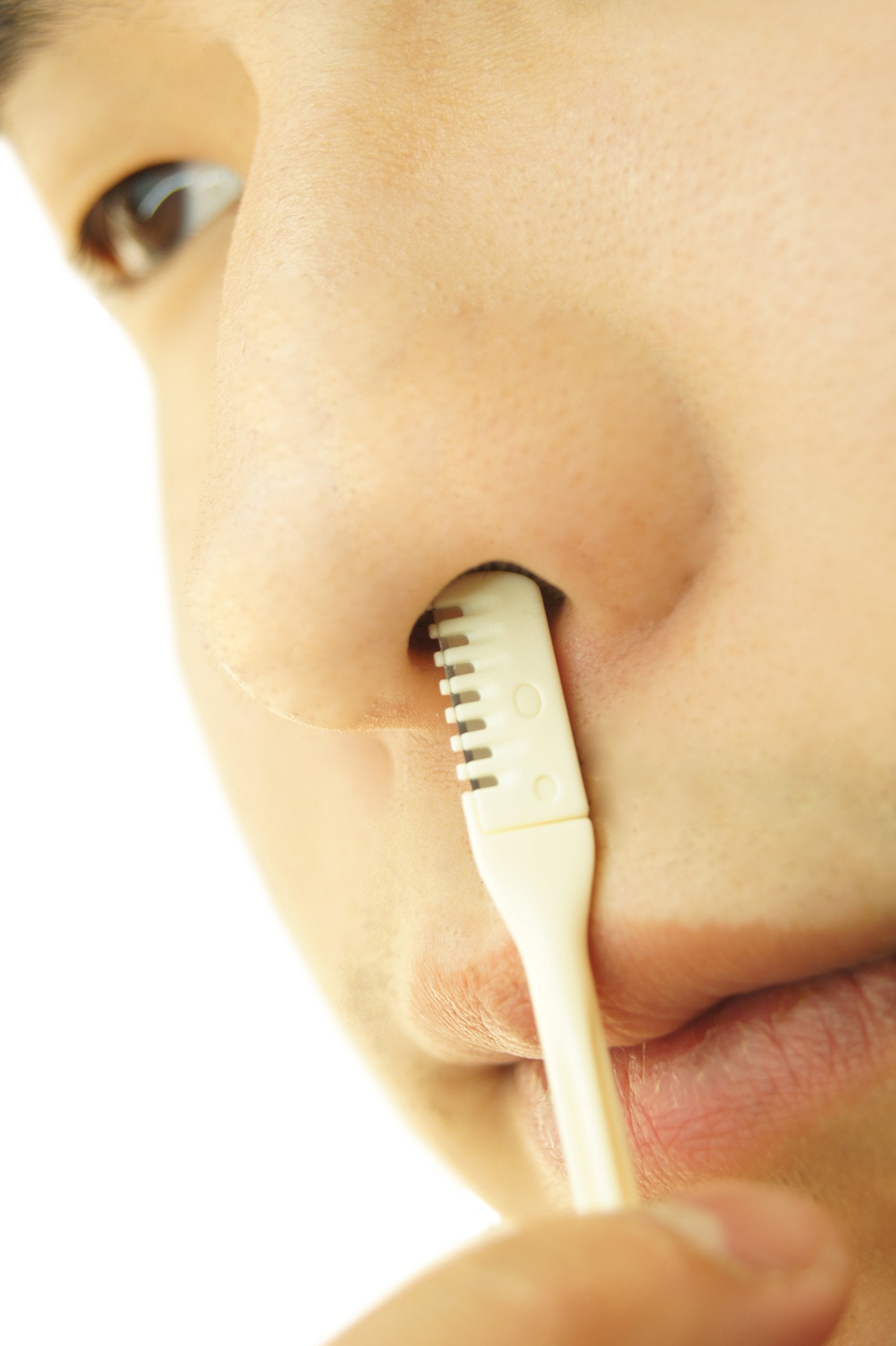 Manual Nose Hair Trimmer Nasal Hair Cutter Pack of 10 Pieces