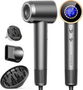 Skiennix Dual Voltage Travel Hair Dryer - High-Speed Ionic Blow Dryer with Diffuser | Lightweight & Low Noise, Perfect for European Travel