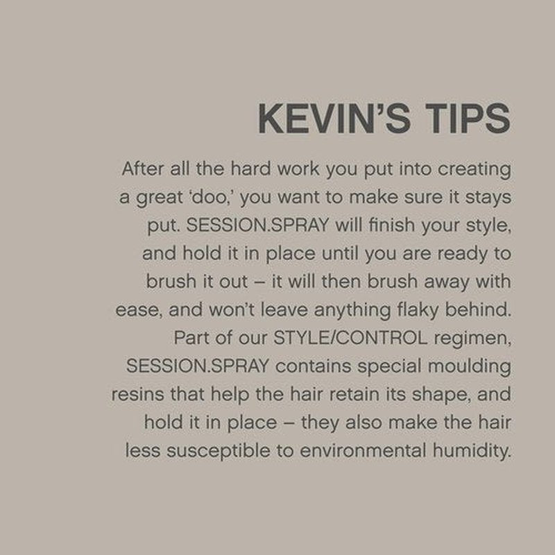 KEVIN.MURPHY SESSION.SPRAY - Strong Hold Finishing Hair Spray for All Hair Types - 100 mL / 3.4 fl oz
