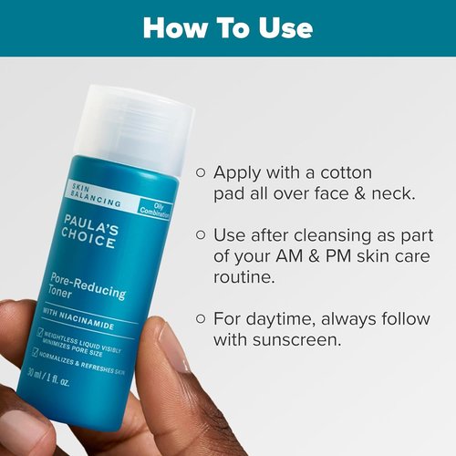 Paula's Choice 2% BHA Liquid Exfoliant - Salicylic Acid Facial Exfoliator & Pore Toner Set | Travel Size 1oz