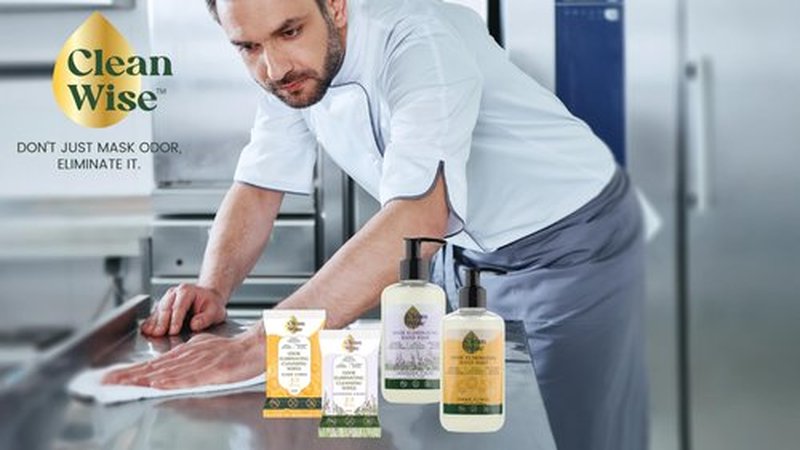 CLEANWISE Odor Eliminating Hand Soap, 8 fl oz (1 Pack, Lavender)