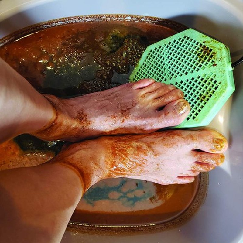 Cell Spa 4 Pack CS-900 Twice Powerful 6.5" x 5.5" Ion Detox Foot Bath Arrays Flat Dual Coil Stainless Steel Aqua Ionic Cleanse Array Compatible with Most 1/4" Plug Type Detox Machines