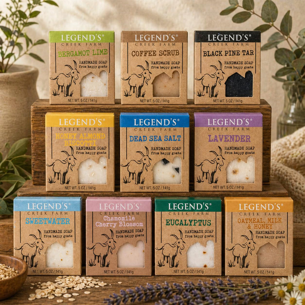 Legend's Creek Farm Goat Milk Soap Variety Pack, 16 Bars, 5 Oz