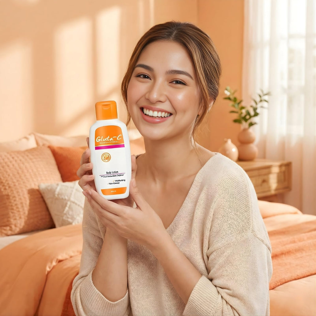 Glutathione & Vitamin C Hydrating Body Lotion with Antioxidants for Skin Rejuvenation & Moisture Lock 300ml