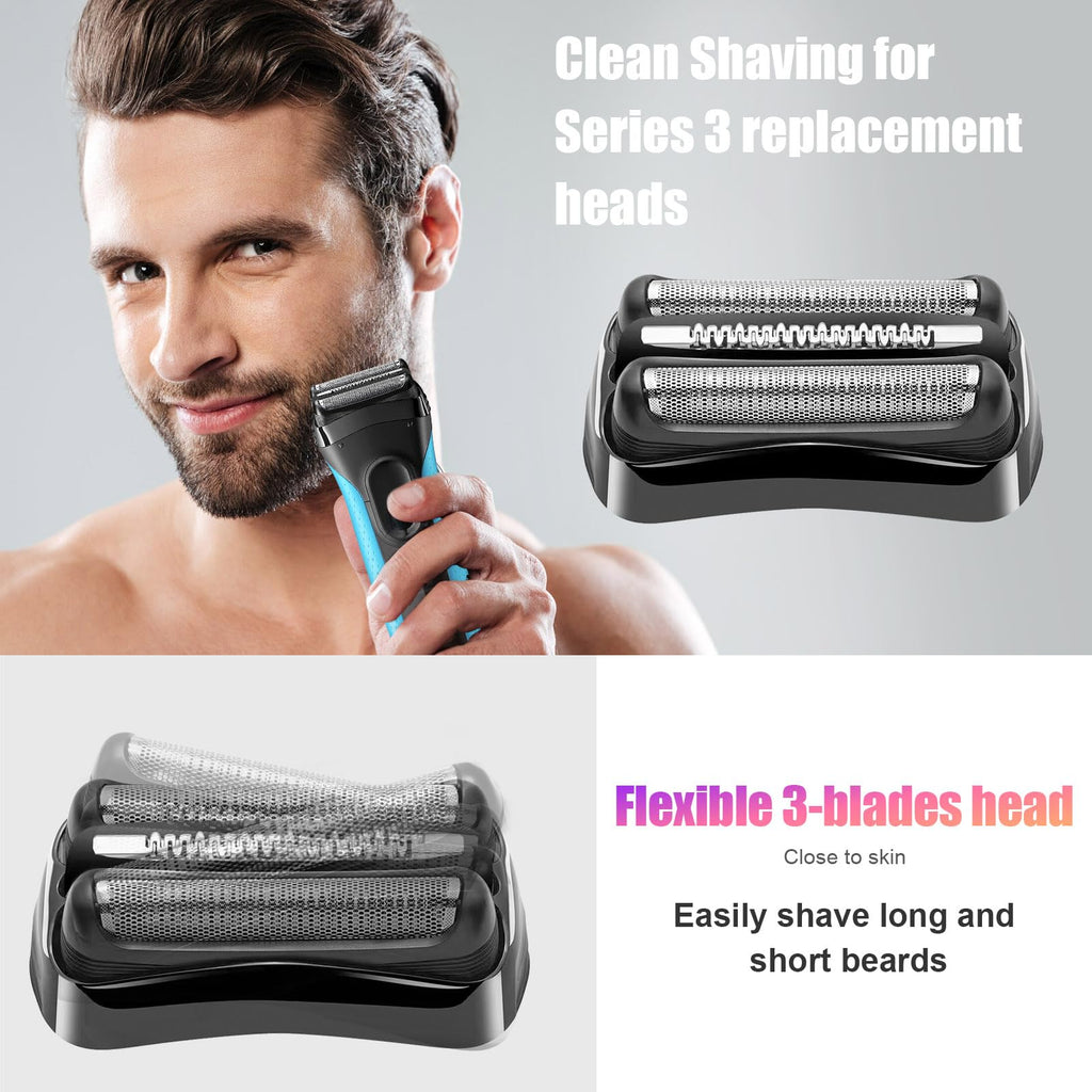 Series 3 21B Replacement Head Compatible with S3 Shaver