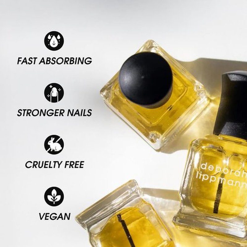 Deborah Lippmann It's A Miracle Cuticle Oil - Nourishing & Repairing Formula with 10 Essential Oils | Vegan, 10 Free