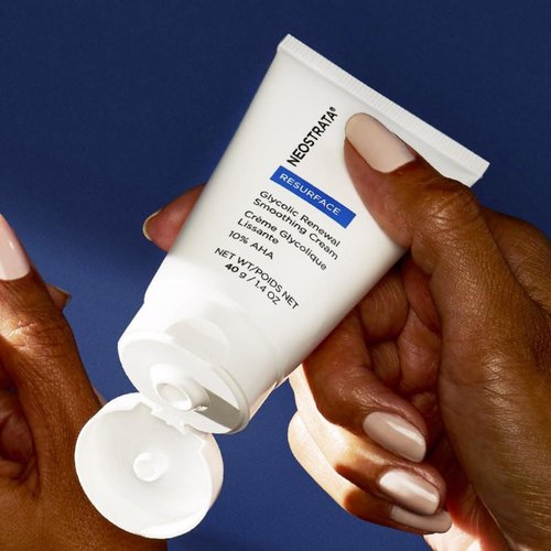 NEOSTRATA Glycolic Renewal Cream - Smoothing Moisturizer with Glycolic Acid & Shea Butter, 1.4 Oz