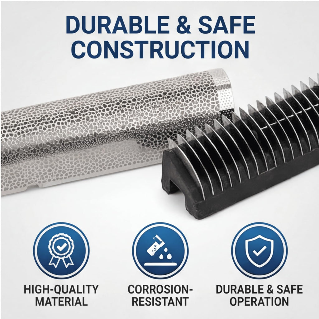 Lausixy Electric Shaver Replacement Foil and Cutter Heads, Men's