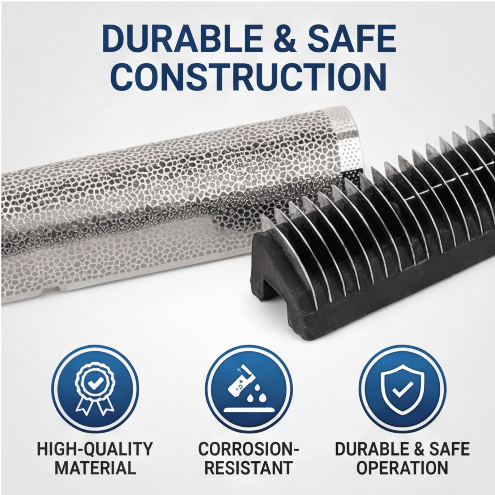 Lausixy Electric Shaver Replacement Foil and Cutter Heads, Men's