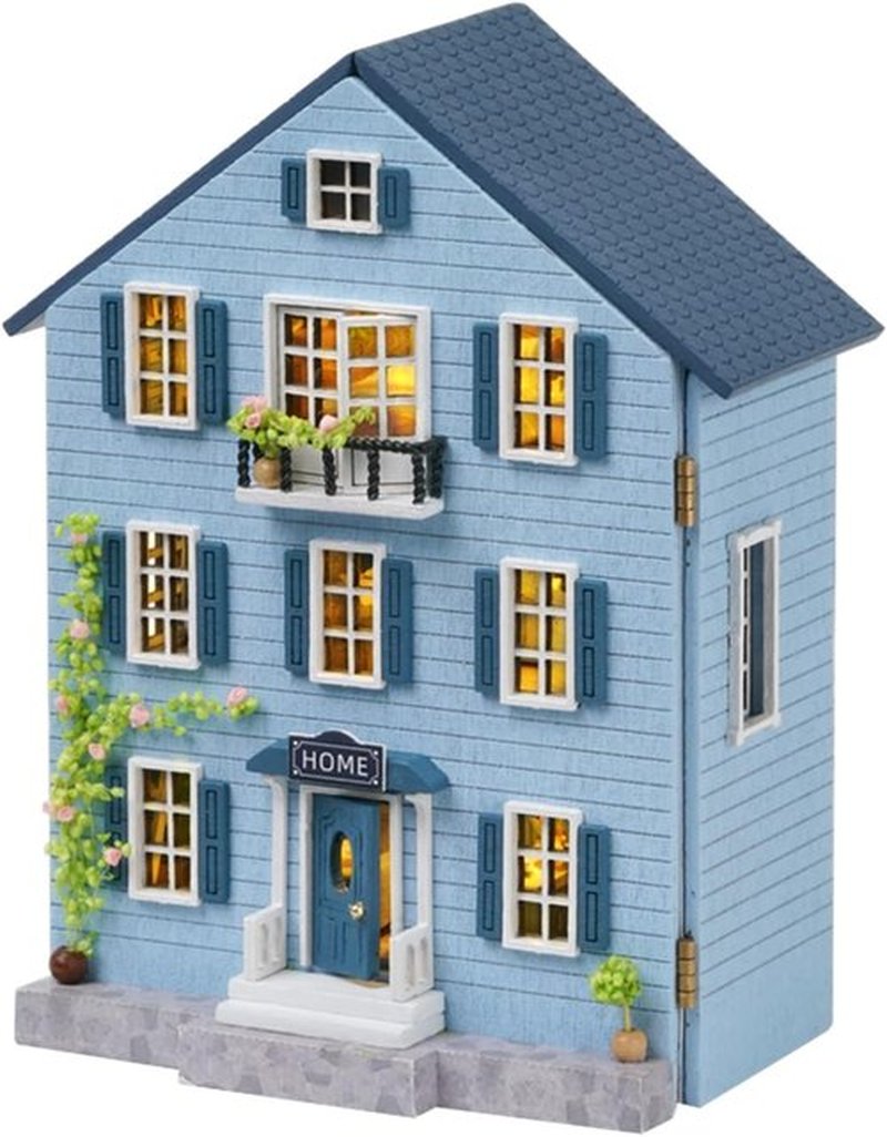 Flever Dollhouse Miniature DIY Kit - Creative Room with Furniture | Perfect Romantic Valentine's Gift