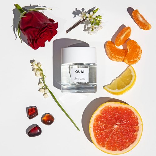 OUAI Dean Street Eau de Parfum - Elegant Floral Women's Perfume for Daily Wear - Fresh Citrus & Apricot Notes (1.7 Oz)