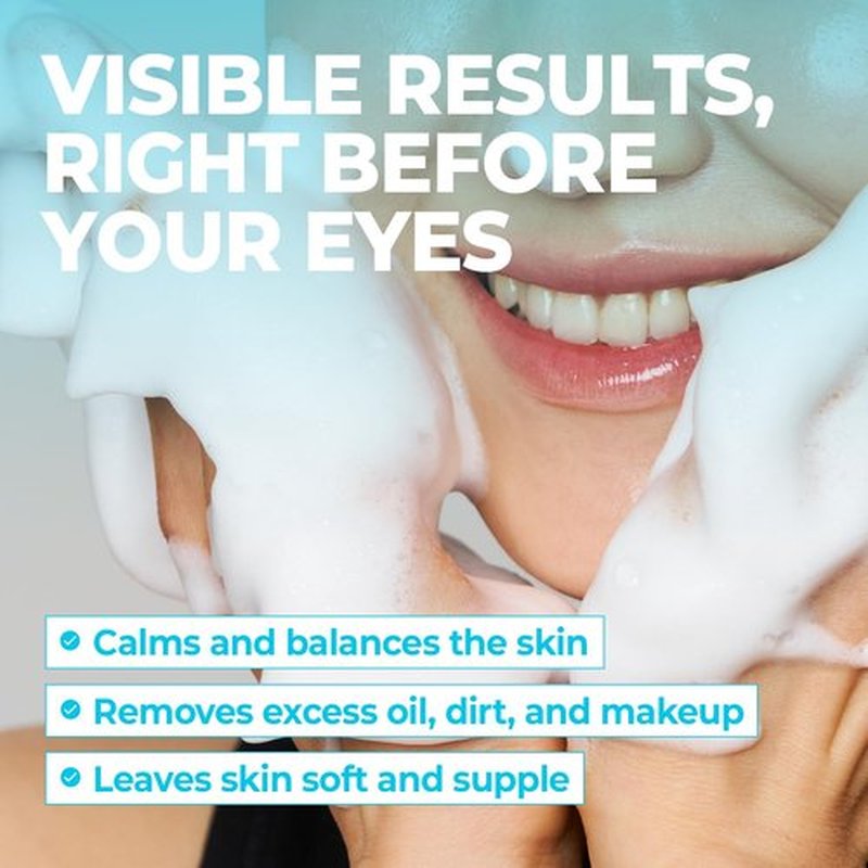 Rbfy. Bubble Clear Foaming Wash - Korean Daily Gentle Cleanser with Micro-Bubble | Salicylic Acid & Plant Extracts for Acne-Prone Skin, Deep Pore Cleaning & Exfoliation | Korean Skincare (5.24 fl oz)