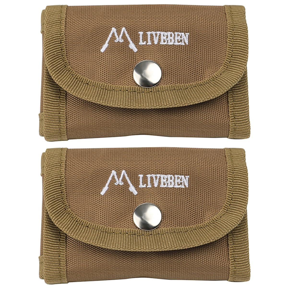 2pcs Razor Storage Bag - Oxford Cloth Protector Case for Safety Razor and Nail Clipper - Travel Male Container