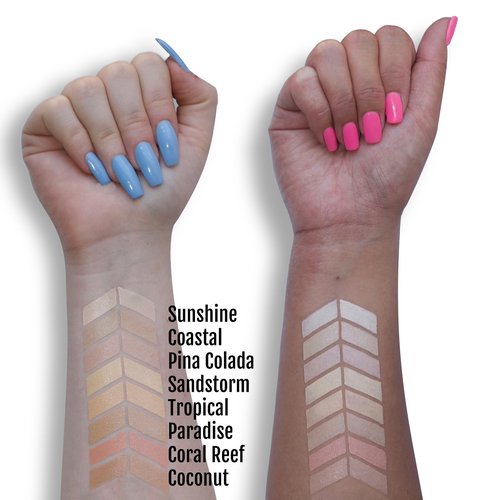 BaeBlu Organic Concealer, FULL Coverage Cover Up, 100% Natural, Made in USA, Sunshine